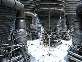 火箭发念头喉衬、头锥